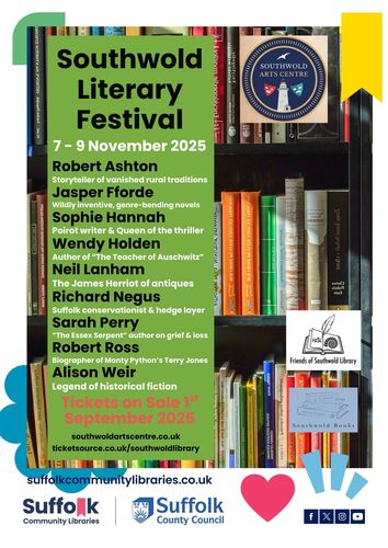 Southwold Literary Festival Sunday Day Ticket