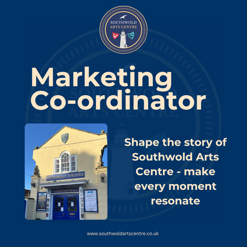 Southwold Arts Centre are hiring! 